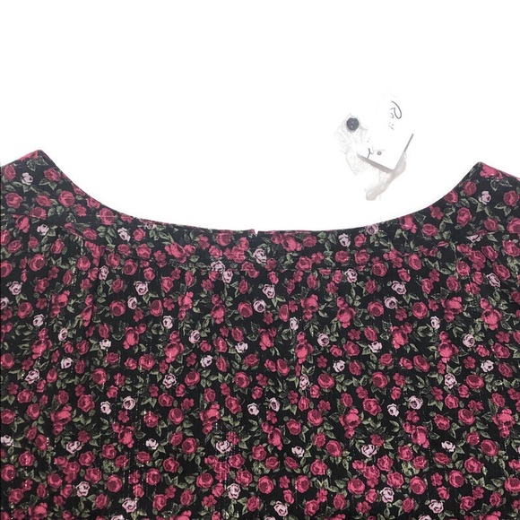 Reitmans | Floral Metallic Chiffon Blouse | 2X - Picture 9 of 16